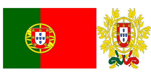 Quốc kỳ và quốc huy nước Bồ Đào Nha