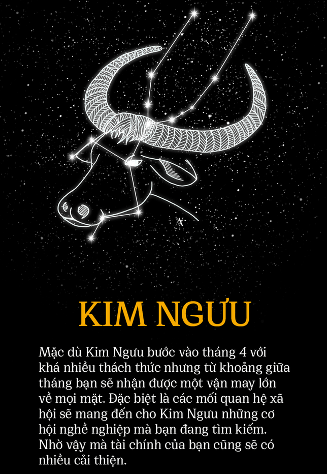 Cung Kim Ngưu trong tháng 4 năm 2022