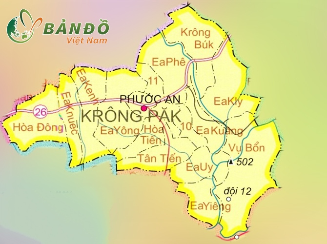 15151405 4 ban do huyen krong pak