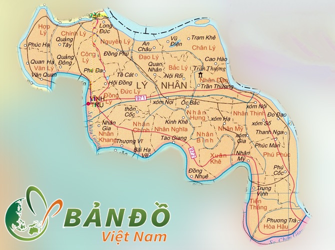 19104102 5 ban do huyen ly nhan ha nam