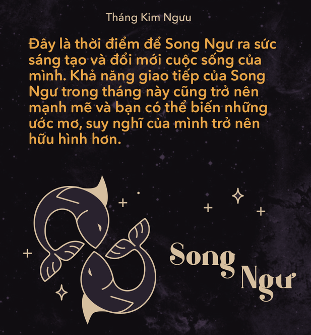 Tháng Kim Ngưu bắt đầu từ ngày 20/4 đến hết 20/05, dự đoán Song Ngư sẽ như thế nào?