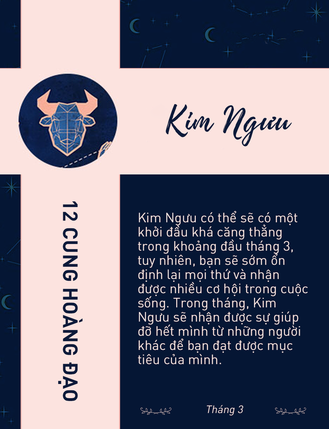 Bật mí cuộc sống của cung Kim Ngưu trong tháng 3 năm 2022
