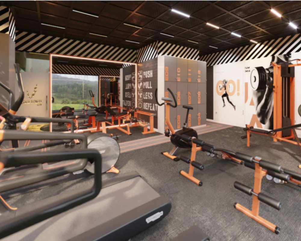 Hệ thống phòng Gym cao cấp Eagles Valley Residences