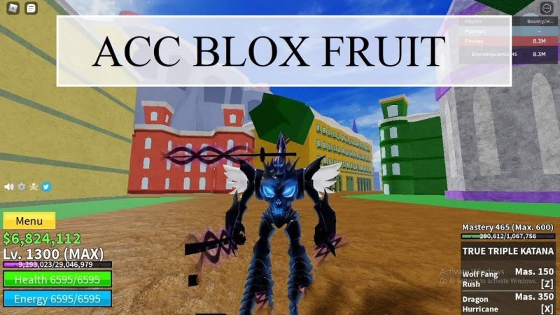 tặng acc blox fruit 2023