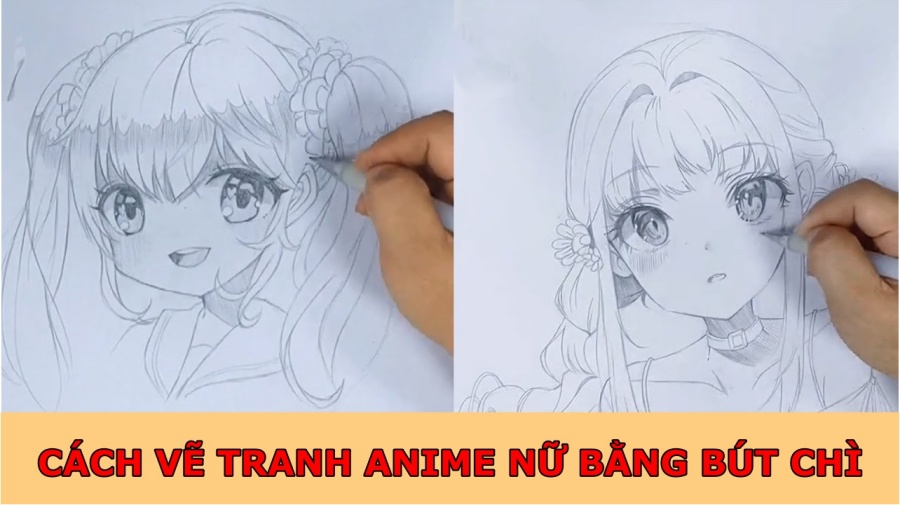 88 Hình Vẽ Anime Cách Vẽ Anime Đẹp Ai Cũng Vẽ Được