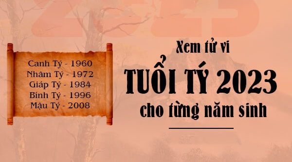 Xem bói tử vi tuổi Giáp Tý, sinh năm 1984 nữ mạng năm 2023