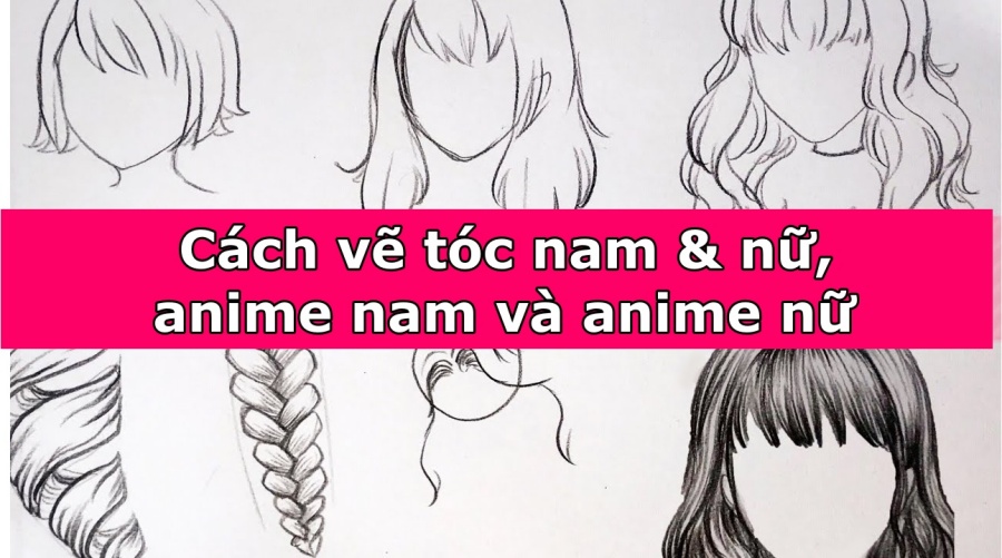 Vẽ tóc của cả nam và nữ là một kỹ năng quan trọng đối với những người yêu thích vẽ anime. Hãy xem ảnh của chúng tôi để học cách vẽ tóc nam và nữ, sẽ giúp cho bạn nâng cao kỹ năng vẽ của mình.