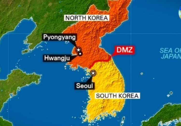 Bản đồ Hàn Quốc (Korea) khổ lớn phóng to năm 2022