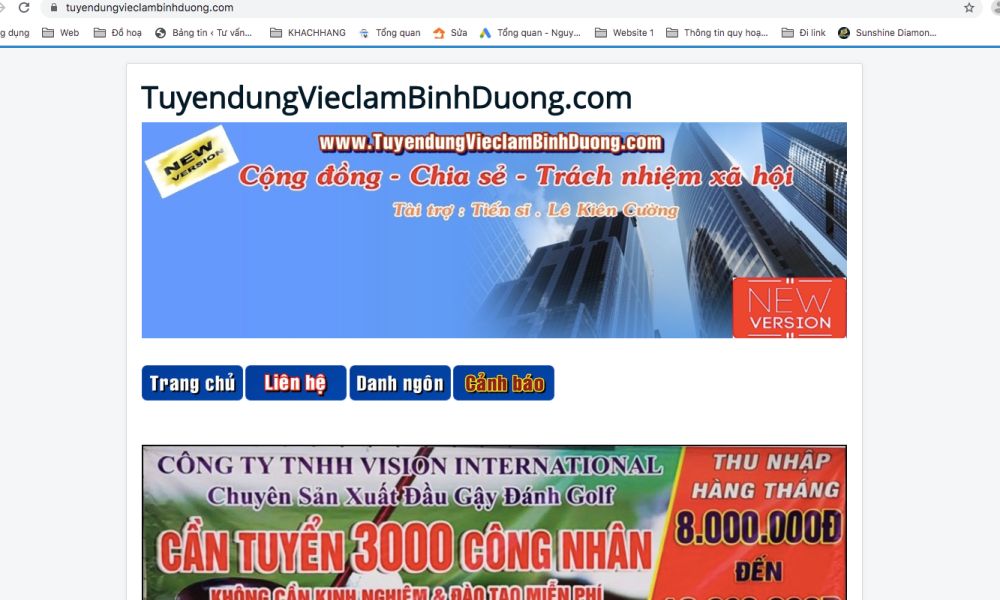Trung tâm giới thiệu việc làm Bình Dương: nộp ĐƠN là có VIỆC NGAY