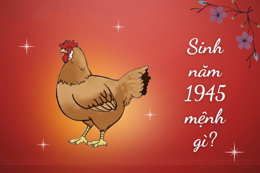 Sinh năm 1945 Mệnh gì Tuổi Ất Dậu Hợp tuổi nào Màu gì