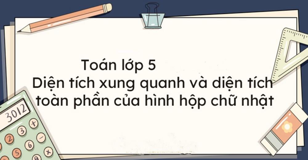 Công thức tính diện tích S mặt phẳng của hình vỏ hộp chữ nhật vô tình huống với những cạnh không khí khoảng không đối xứng là gì?
