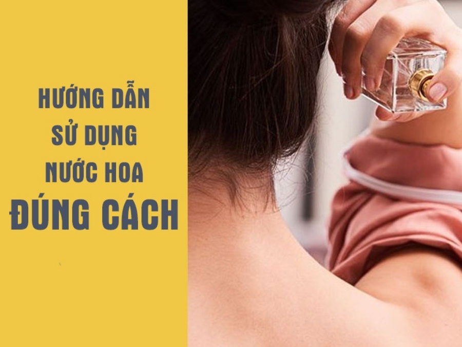 xịt nước hoa đúng cách