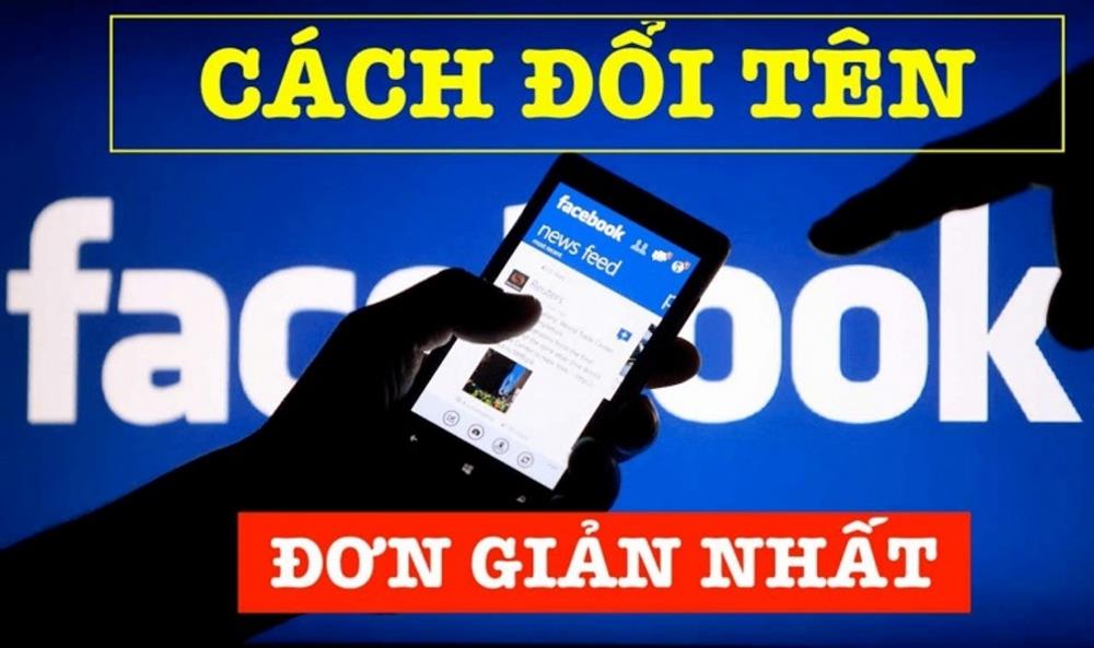 cách đổi tên facebook có chữ anh