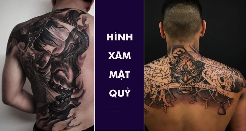 999 Hình xăm mặt quỷ dữ cho nam nữ đẹp nhất 2023
