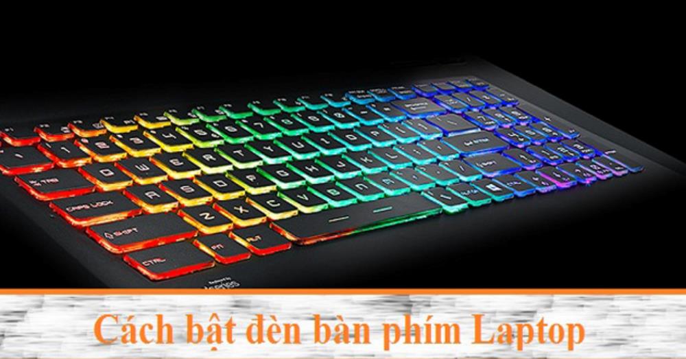 cách bật sáng bàn phím laptop asus