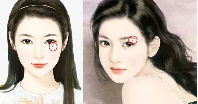 [Siêu tổng hợp] Xem tướng nốt ruồi ở lệ đường (bọng mắt) cho nam & nữ 2023