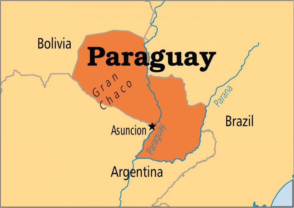 B N T N C Paraguay Paraguay Map Kh L N Ph Ng To 2025 Paraguay Map 