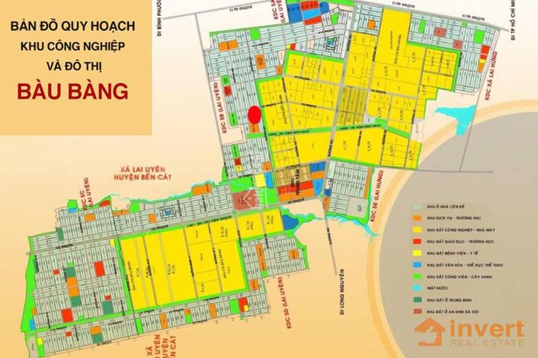 Danh sách dự án có quyết định 1/500 và bán nhà "trên giấy" ở Bàu Bàng