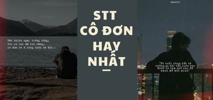 Tổng hợp những stt cô đơn, buồn lạc lõng đến rơi lệ