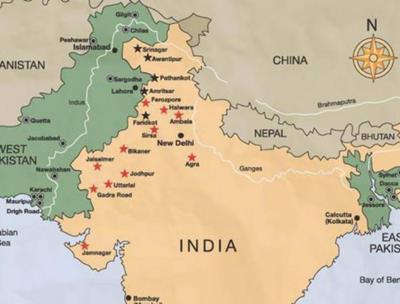 Bản đồ hành chính đất nước Ấn Độ (India Map) Khổ lớn, Phóng to (2025)