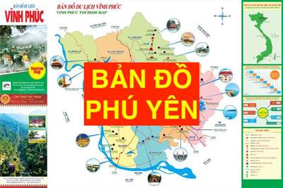 Bản đồ hành chính tỉnh Phú Yên Khổ lớn, Phóng to (2024)