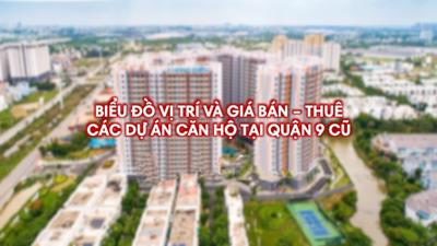 Giá bán & cho thuê các dự án căn hộ Quận 9 mới [CẬP NHẬT 2024]