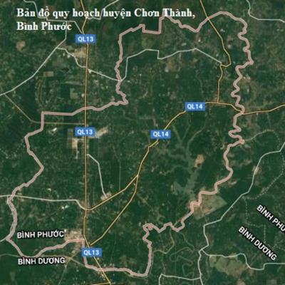 Thông tin quy hoạch & Định hướng phát triển huyện Chơn Thành đến năm 2030