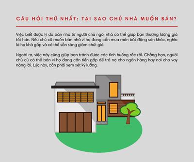 Những câu hỏi cần biết khi bạn mua nhà LẦN ĐẦU