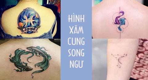 399+ Hình xăm cung Song Ngư cho Nam Nữ đẹp nhất 2023