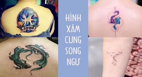 399+ Hình xăm cung Song Ngư cho Nam Nữ đẹp & Ý nghĩa hay 2024