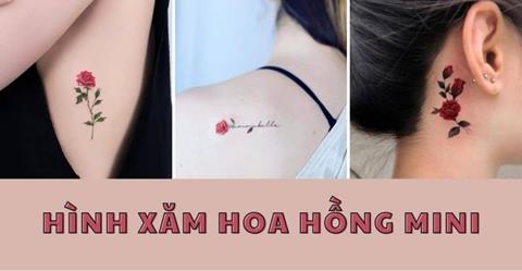 999+ Hình xăm hoa hồng mini Đẹp & Ý nghĩa Hay 2024