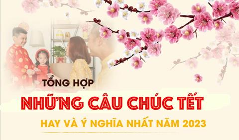 Những câu chúc Tết, Chúc Mừng Năm Mới 2023 độc lạ và ý nghĩa