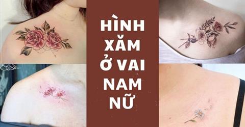 999+ Mẫu hình xăm ở vai cho Nam Nữ đẹp nhất 2023