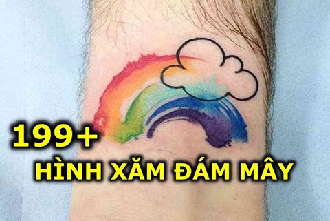 199+ Hình xăm đám Mây Đẹp & Ý nghĩa cho Nam Nữ 2024