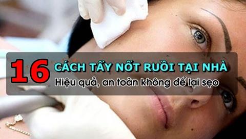 Cách tẩy nốt ruồi an toàn tại nhà hiệu quả, không để lại sẹo