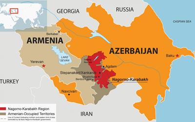 Bản đồ đất nước Azerbaijan (Azerbaijan Map) Khổ lớn, Phóng to 2024