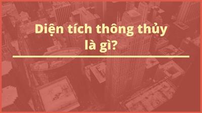 Diện tích thông thủy là gì? Cách tính diện tích thông thuỷ