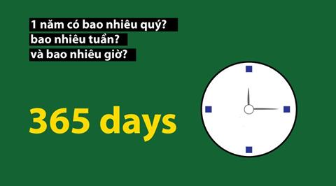 Một năm có bao nhiêu ngày, giờ, phút, giây theo âm lịch & dương lịch