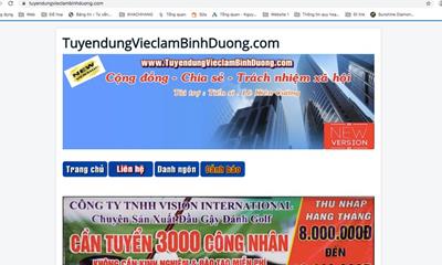 Trung tâm việc làm Bình Dương: Xin việc NGAY