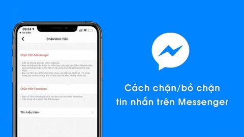 Cách chặn/bỏ chặn trên Facebook và Messenger đơn giản