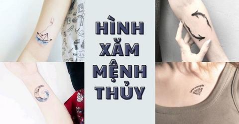 399+ Hình xăm mệnh Thuỷ Đẹp & May mắn cho Nam Nữ 2024