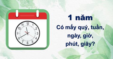 1 năm có bao nhiêu tuần? Năm 2023 có bao nhiêu tuần?