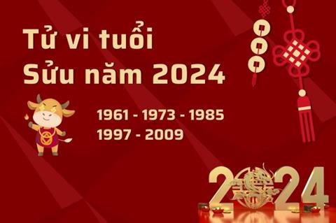 Tử vi tuổi Sửu 2024: Tài lộc - Sự nghiệp - Tình duyên - Gia đạo