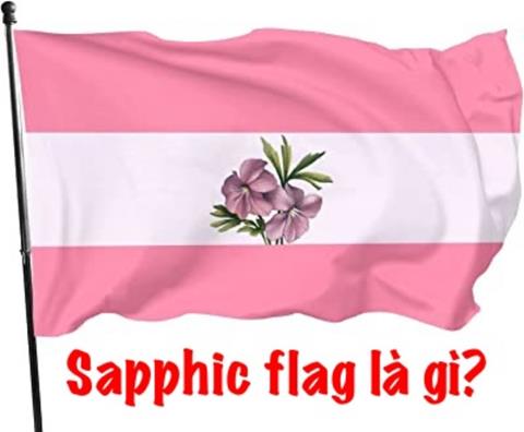Sapphic flag là gì? Những lá cờ biểu tượng trong cộng đồng LGBTQ+