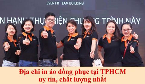 33+ Địa chỉ in áo đồng phục tại TPHCM uy tín, chất lượng nhất