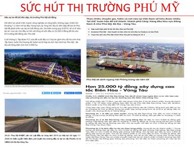 Những tiềm năng cộng hưởng để Phú Mỹ phát triển vượt bậc