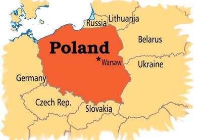 Bản đồ đất nước Ba Lan (Poland) Khổ lớn, Phóng to (2024)