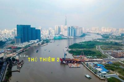 Tiến độ và thông tin quy hoạch Cầu Thủ Thiêm 2