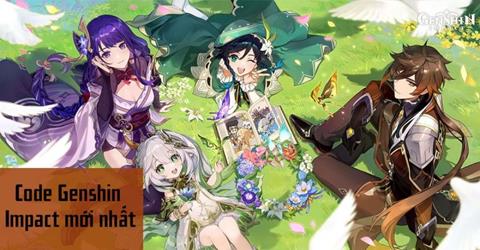 Code Genshin Impact Update Miễn Phí Mới nhất