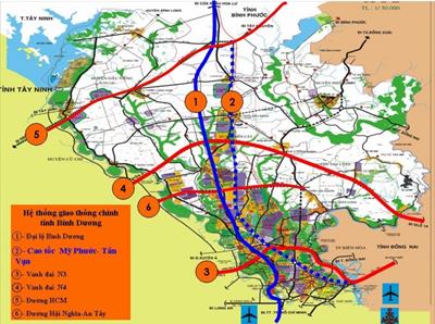 Tổng hợp các tuyến giao thông trọng điểm ở Bình Dương hiện nay